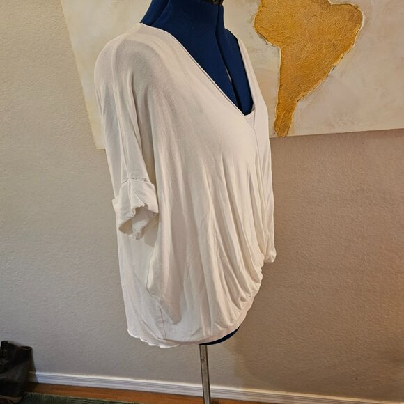 White faux wrap top - Picture 4 of 8